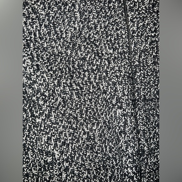 100% Wool Everlane Black and White Zip-Up Sweater size XS - Picture 8 of 8